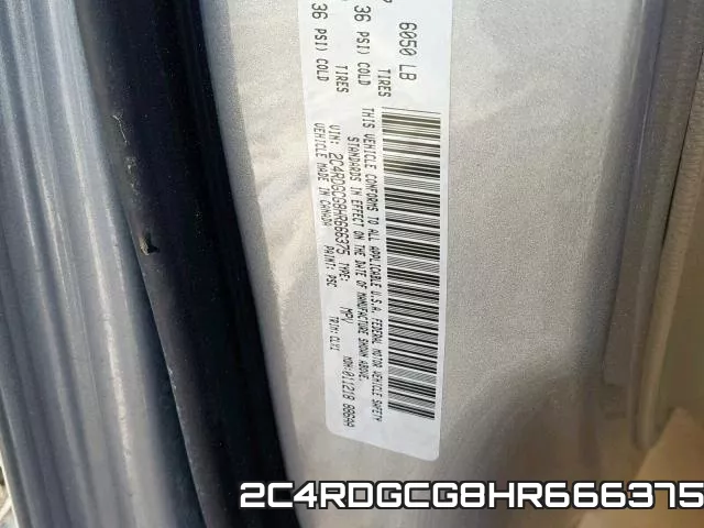 2C4RDGCG8HR666375 фото 2