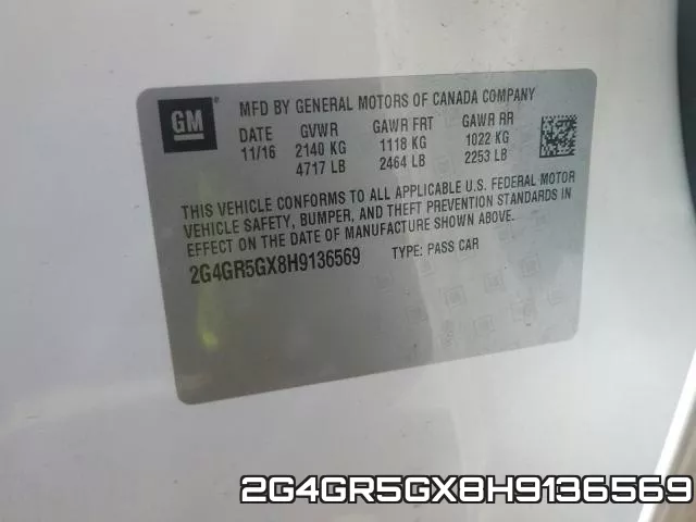 2G4GR5GX8H9136569 фото 2