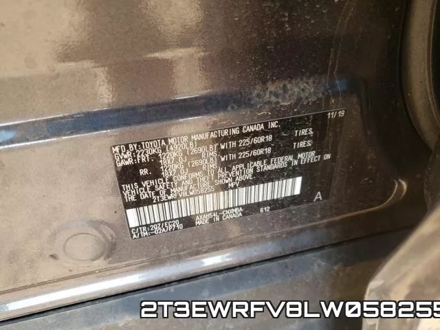 2T3EWRFV8LW058255 фото 2