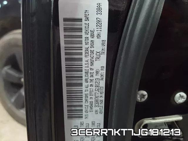 3C6RR7KT7JG181213 фото 2