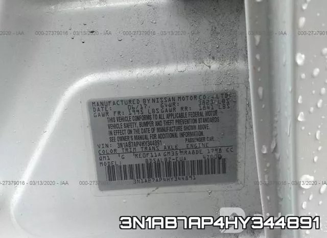 3N1AB7AP4HY344891 фото 10