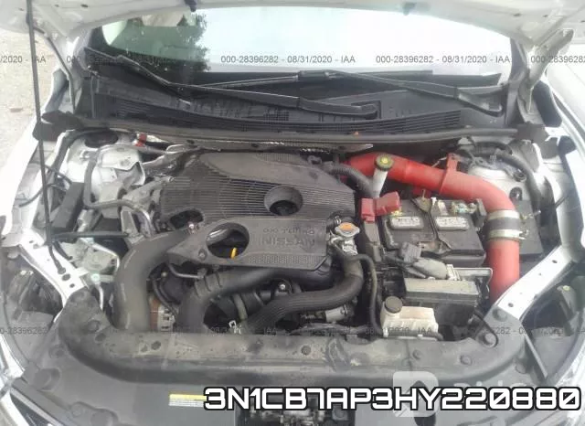 3N1CB7AP3HY220880 фото 2