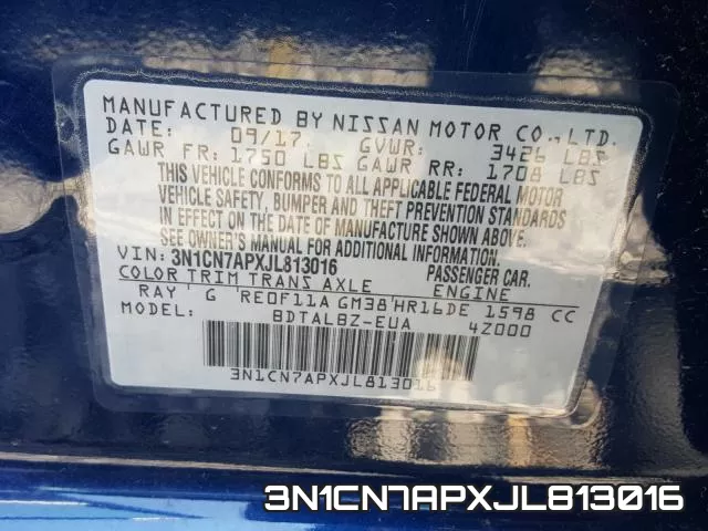 3N1CN7APXJL813016 фото 2