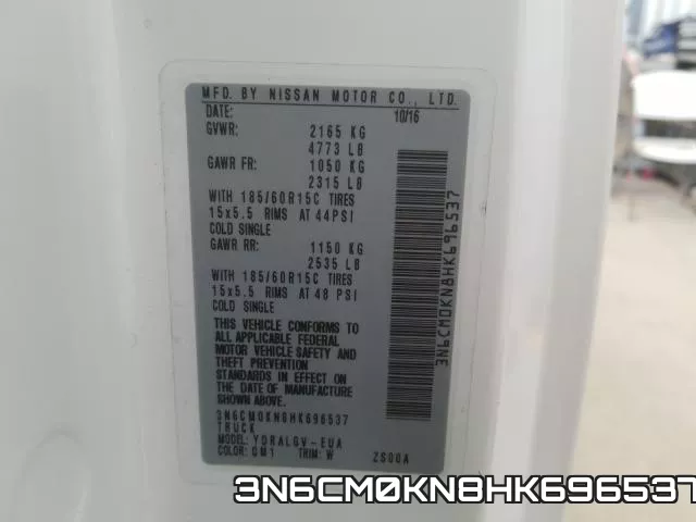 3N6CM0KN8HK696537 фото 2