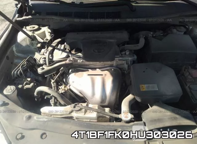 4T1BF1FK0HU303026 фото 2
