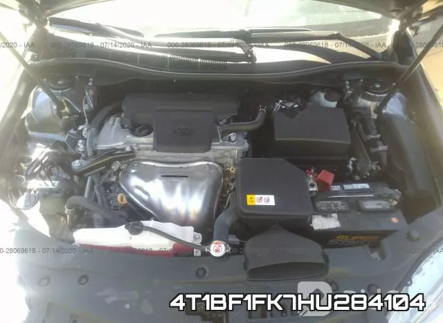4T1BF1FK7HU284104 фото 2