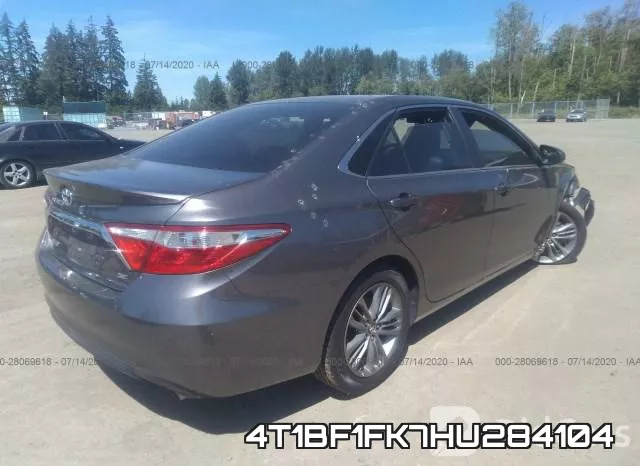 4T1BF1FK7HU284104 фото 5