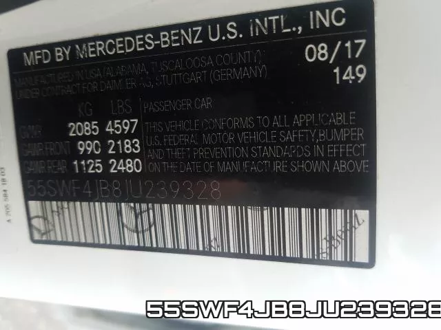 55SWF4JB8JU239328 фото 2