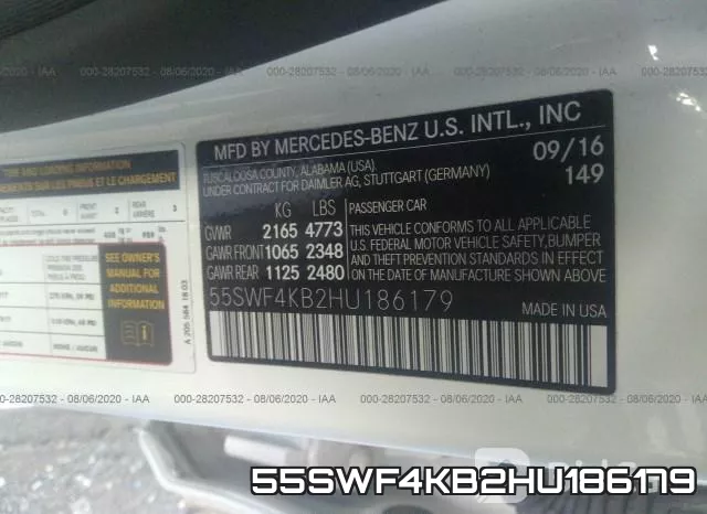 55SWF4KB2HU186179 фото 10