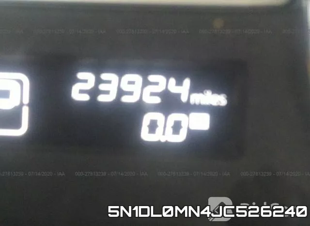 5N1DL0MN4JC526240 фото 8