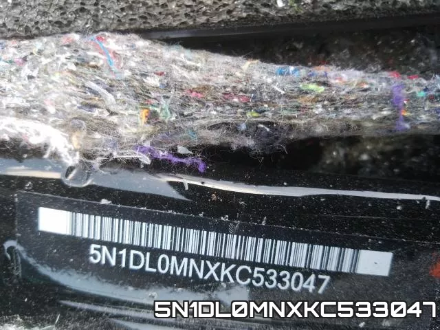 5N1DL0MNXKC533047 фото 2