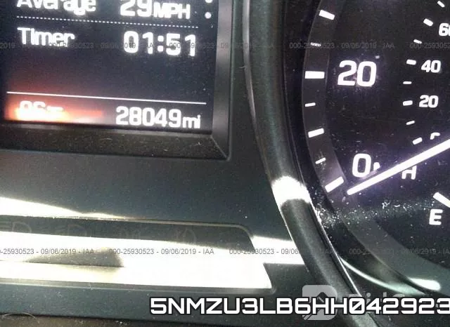 5NMZU3LB6HH042923 фото 8