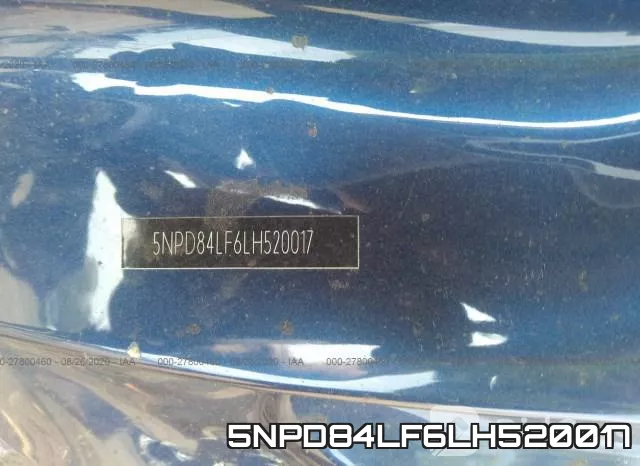 5NPD84LF6LH520017 фото 10