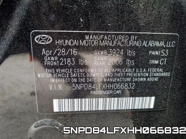 5NPD84LFXHH066832 фото 2