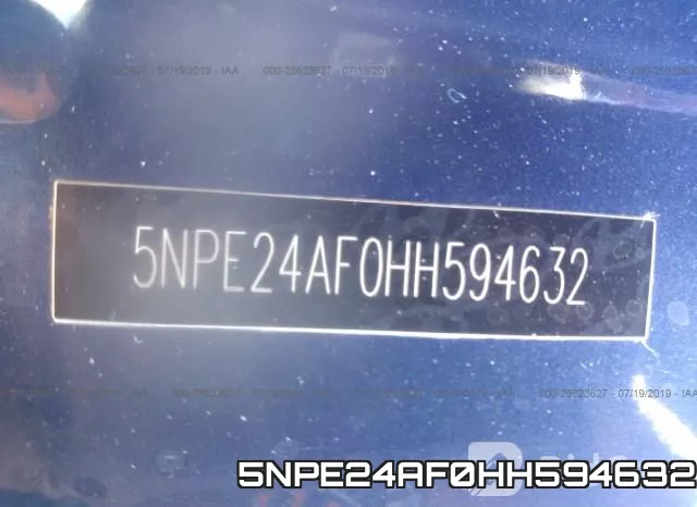 5NPE24AF0HH594632 фото 10