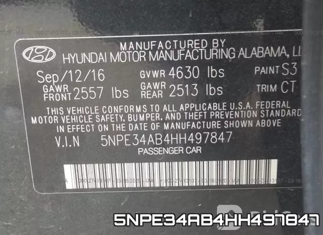 5NPE34AB4HH497847 фото 10