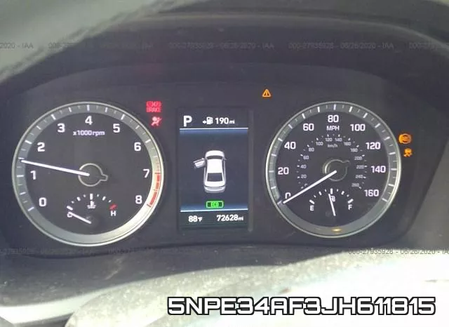 5NPE34AF3JH611815 фото 8