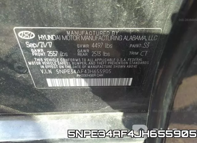 5NPE34AF4JH655905 фото 10