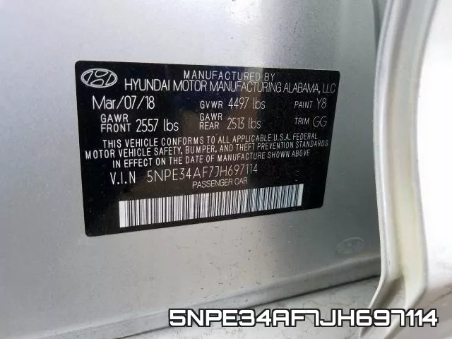 5NPE34AF7JH697114 фото 2