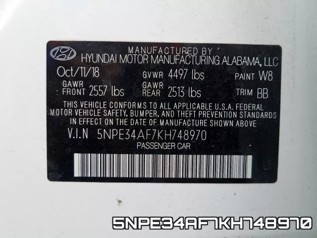 5NPE34AF7KH748970 фото 2