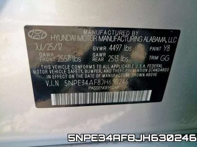 5NPE34AF8JH630246 фото 2