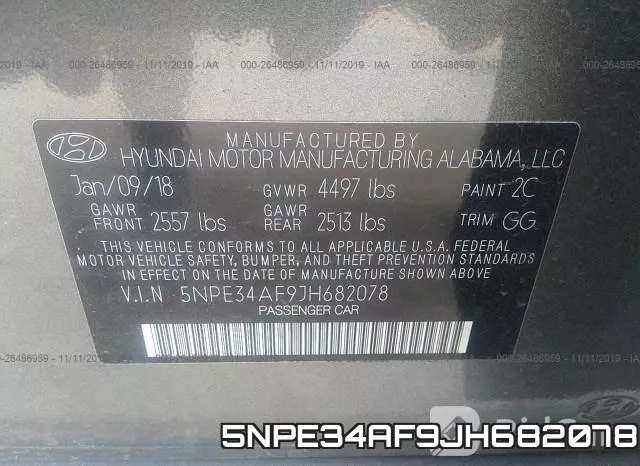 5NPE34AF9JH682078 фото 10