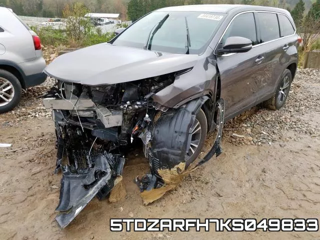 5TDZARFH7KS049833 фото 3