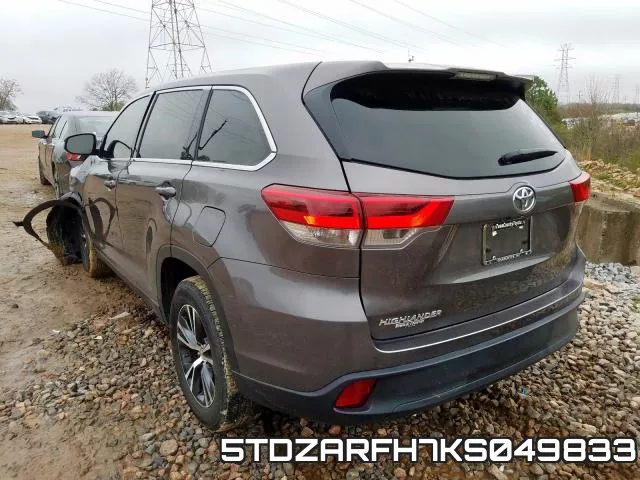 5TDZARFH7KS049833 фото 4