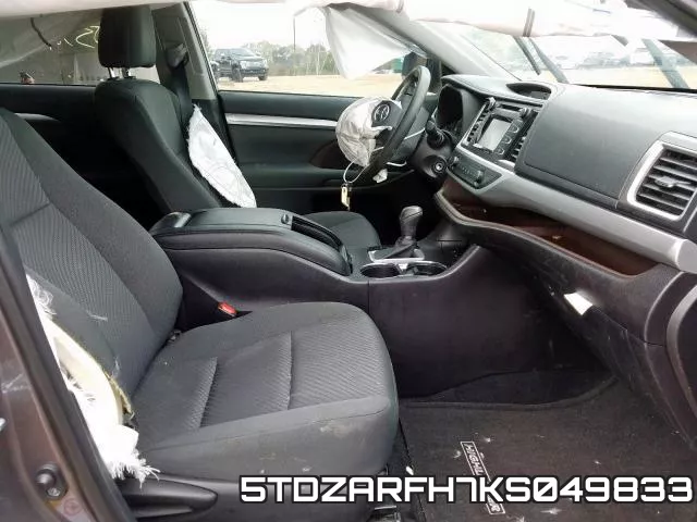 5TDZARFH7KS049833 фото 6