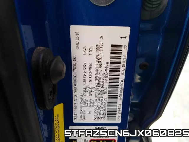 5TFAZ5CN6JX060825 фото 2
