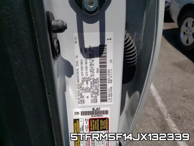 5TFRM5F14JX132339 фото 2