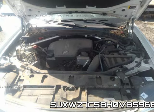 5UXWZ7C58H0V85968 фото 2