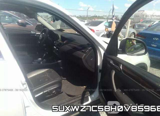 5UXWZ7C58H0V85968 фото 6