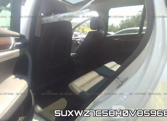 5UXWZ7C58H0V85968 фото 9