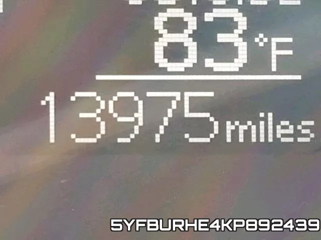 5YFBURHE4KP892439 фото 9