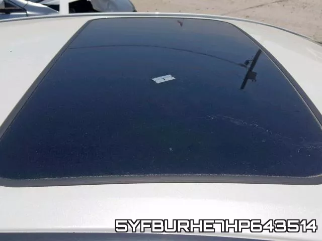 5YFBURHE7HP643514 фото 10