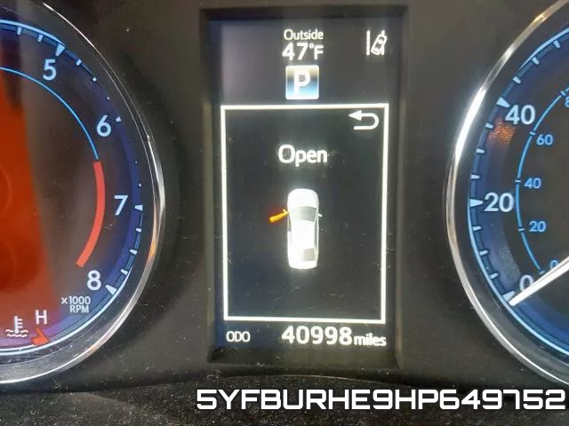 5YFBURHE9HP649752 фото 9