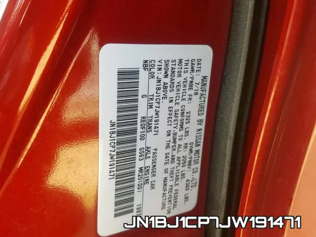JN1BJ1CP7JW191471 фото 2