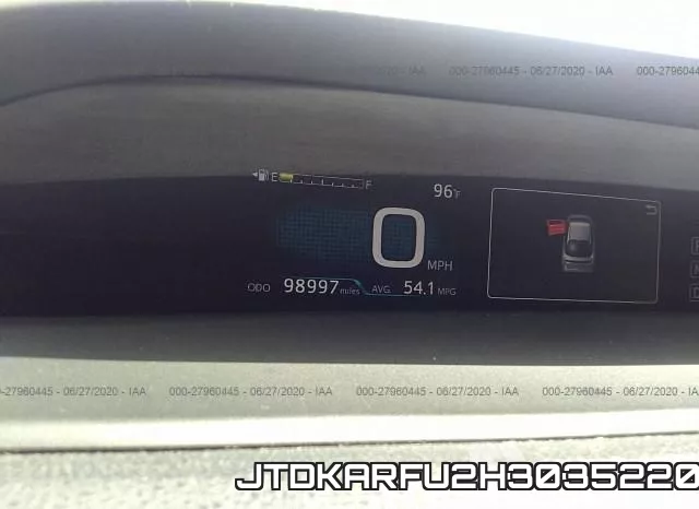 JTDKARFU2H3035220 фото 8