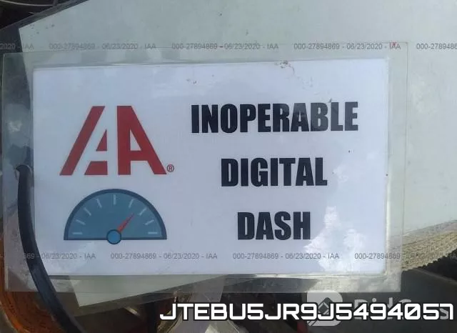 JTEBU5JR9J5494057 фото 8