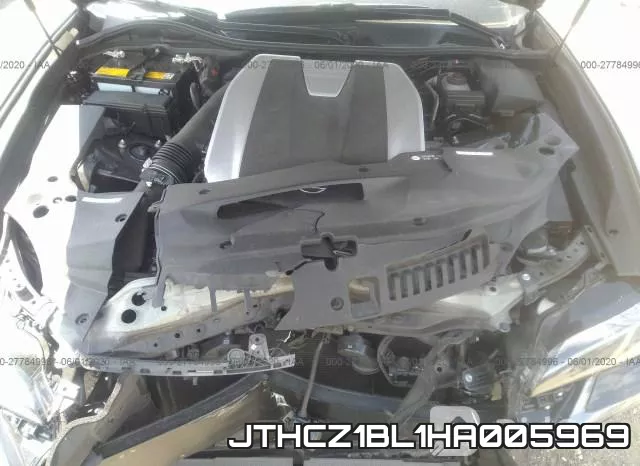 JTHCZ1BL1HA005969 фото 2