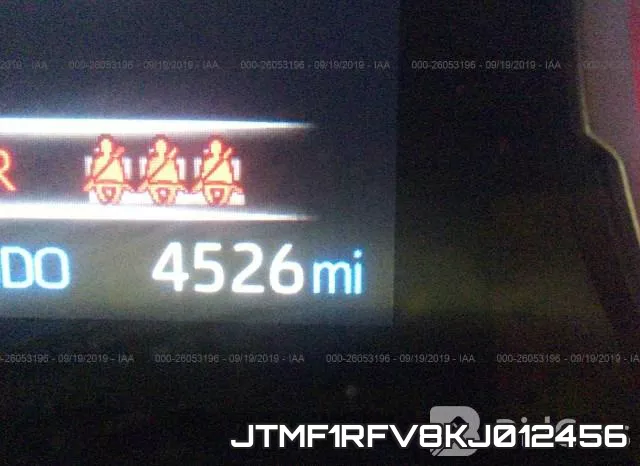 JTMF1RFV8KJ012456 фото 8