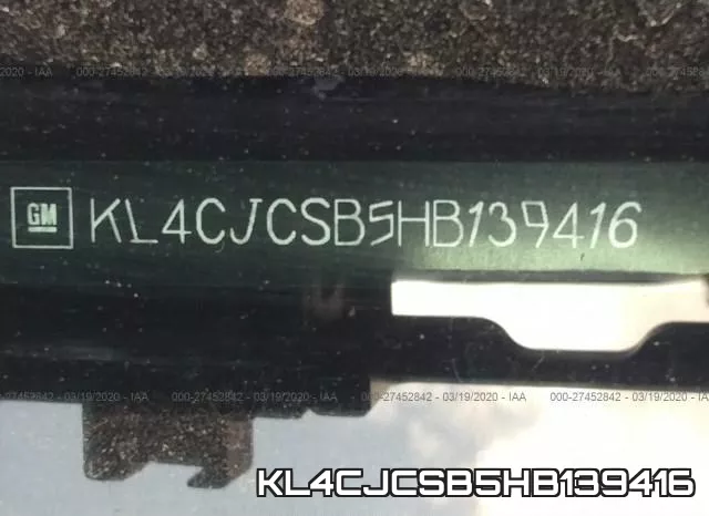 KL4CJCSB5HB139416 фото 10