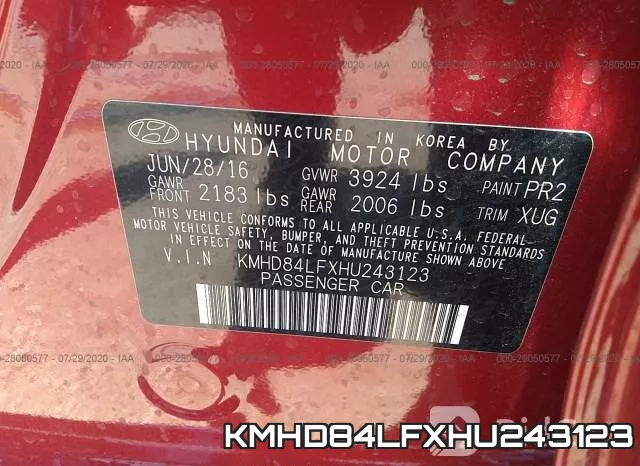 KMHD84LFXHU243123 фото 10