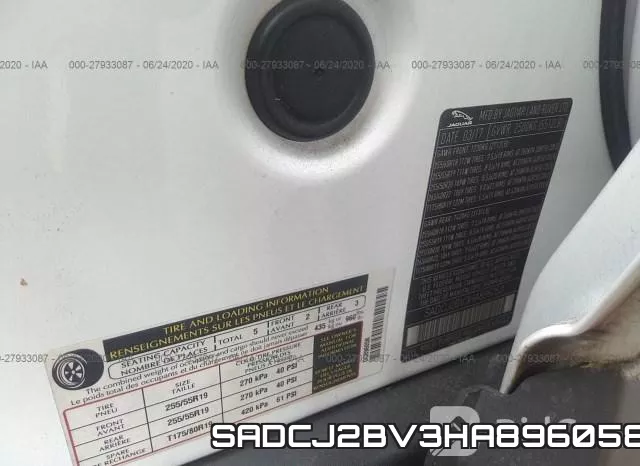 SADCJ2BV3HA896058 фото 10