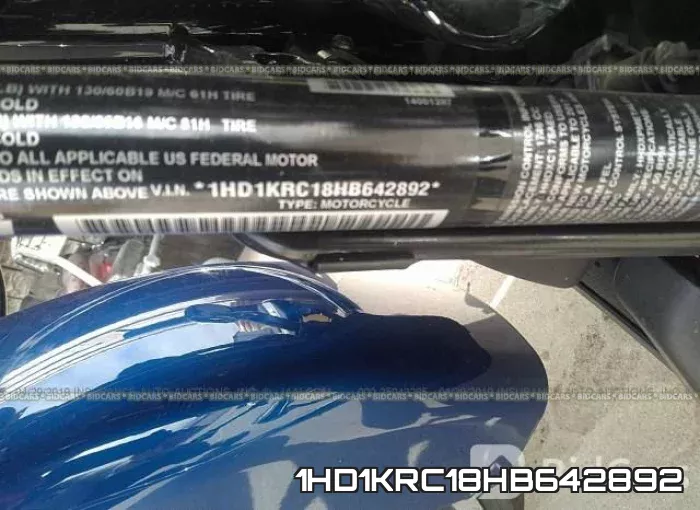 1HD1KRC18HB642892 фото 2