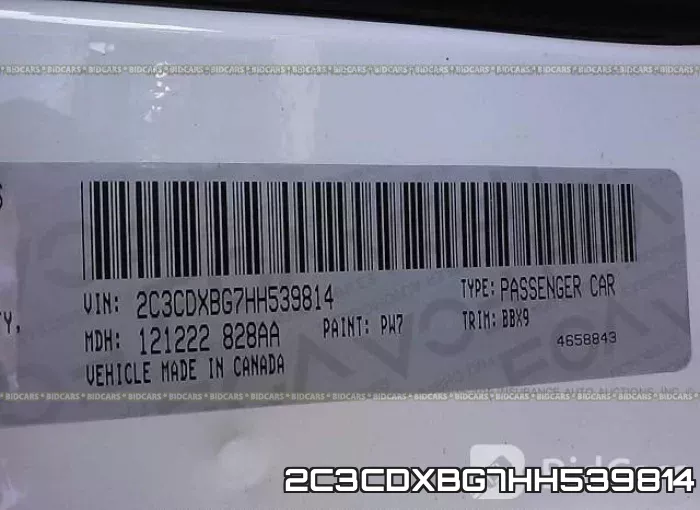 2C3CDXBG7HH539814 фото 10