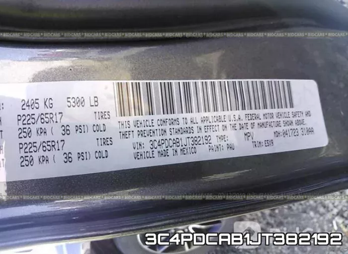 3C4PDCAB1JT382192 фото 10