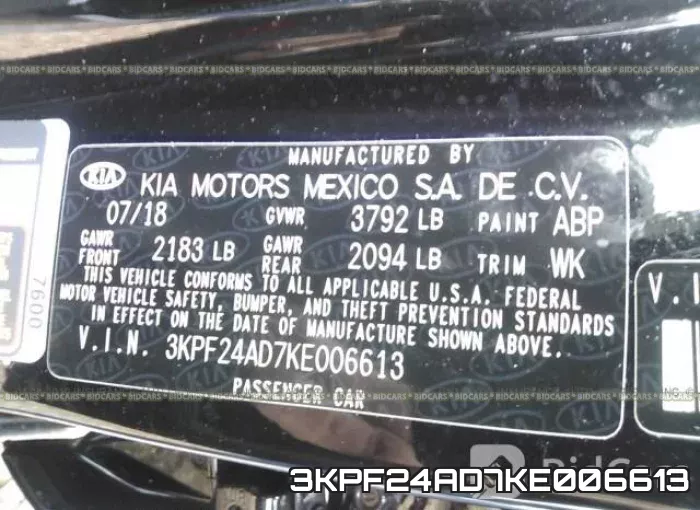 3KPF24AD7KE006613 фото 9