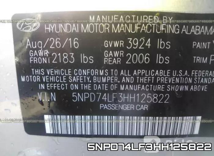 5NPD74LF3HH125822 фото 10